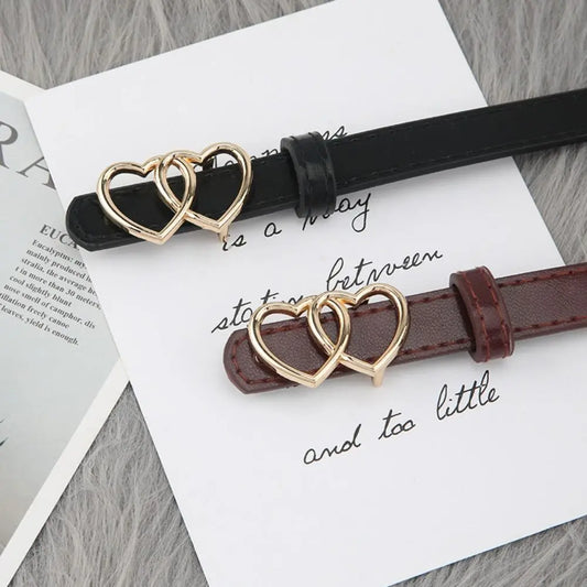 Retro Korean Style Leather Belt