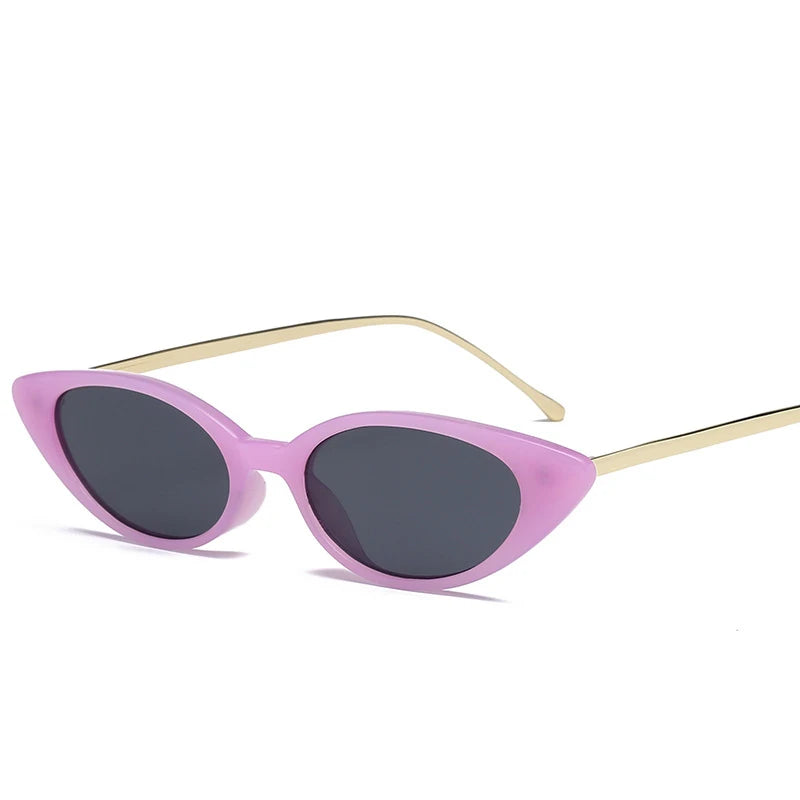 Oval Acetate Sunglasses