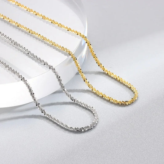 Sparkling Silver  Necklace