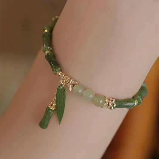 Bamboo Beaded Bracelet