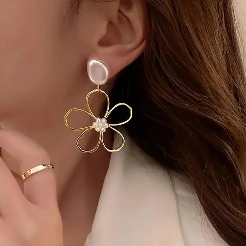 Plant Drop Earrings