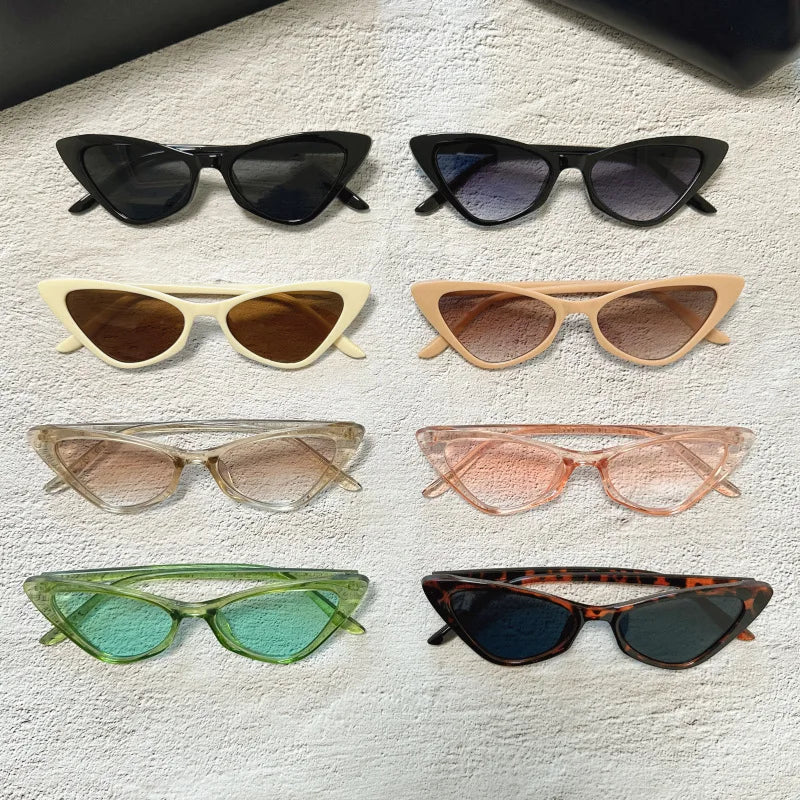Oval Acetate Sunglasses