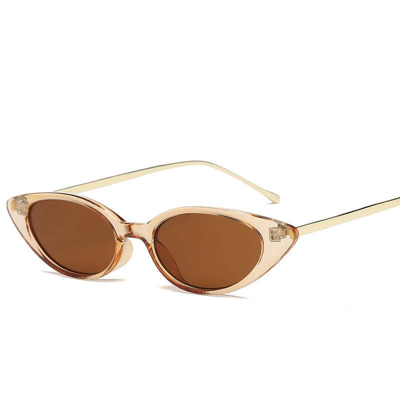 Oval Acetate Sunglasses