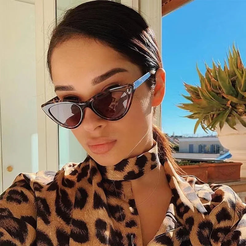 Oval Acetate Sunglasses