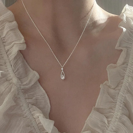 Drop Pendant Necklace
