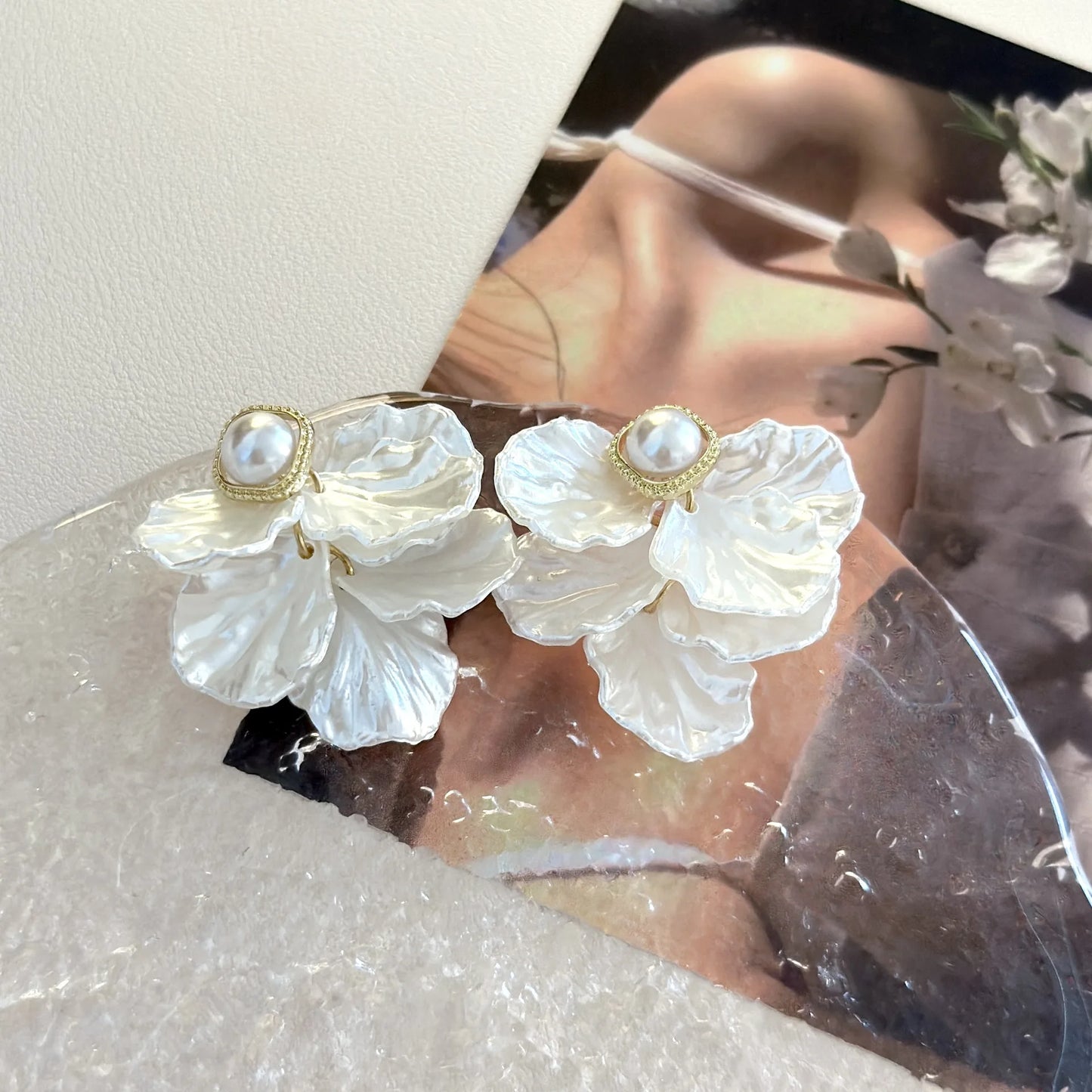 Glossy Drop Earrings