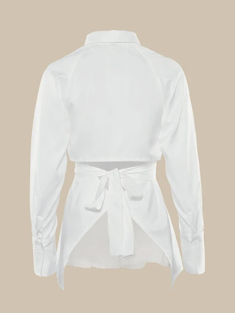 High Street Button-Up Blouse