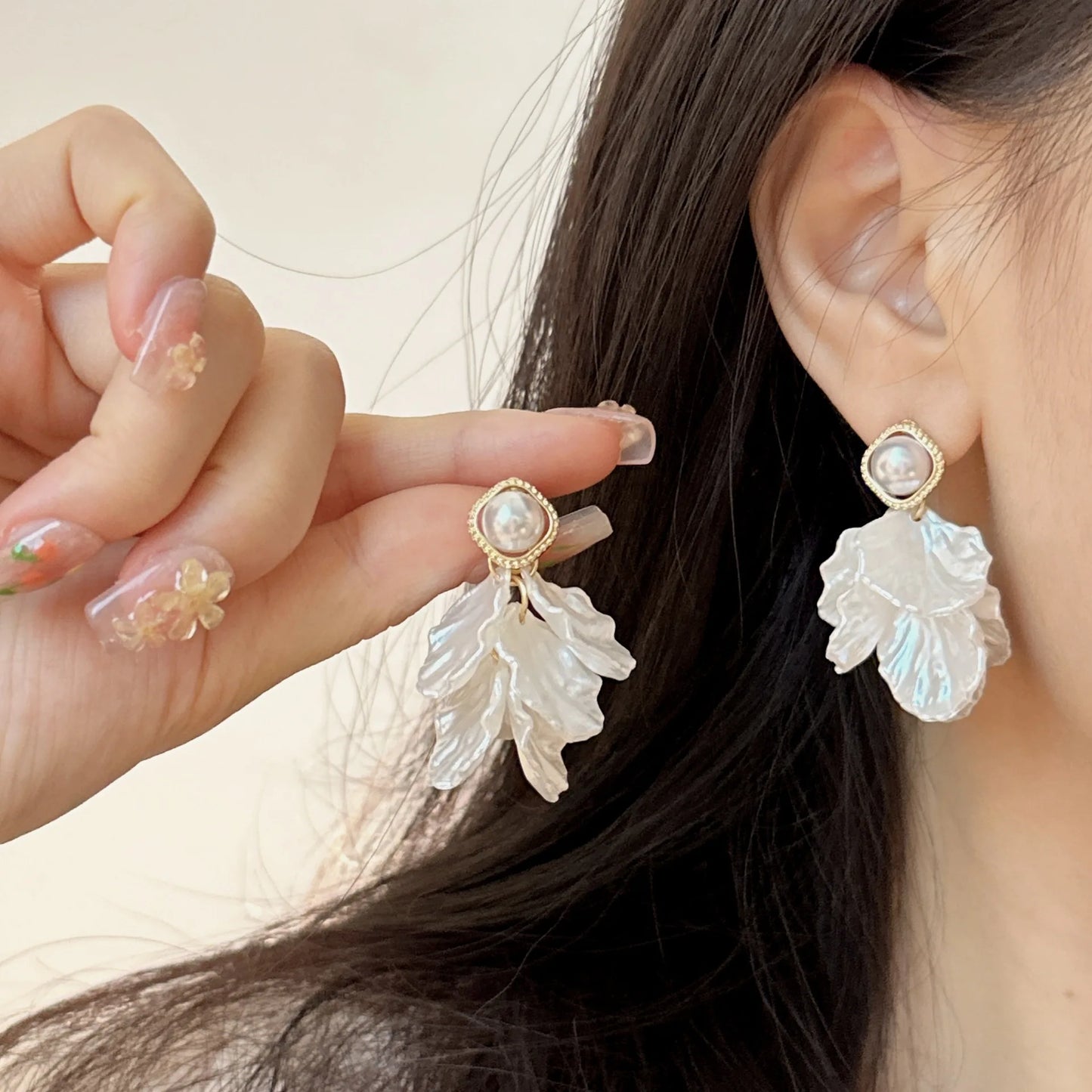 Glossy Drop Earrings
