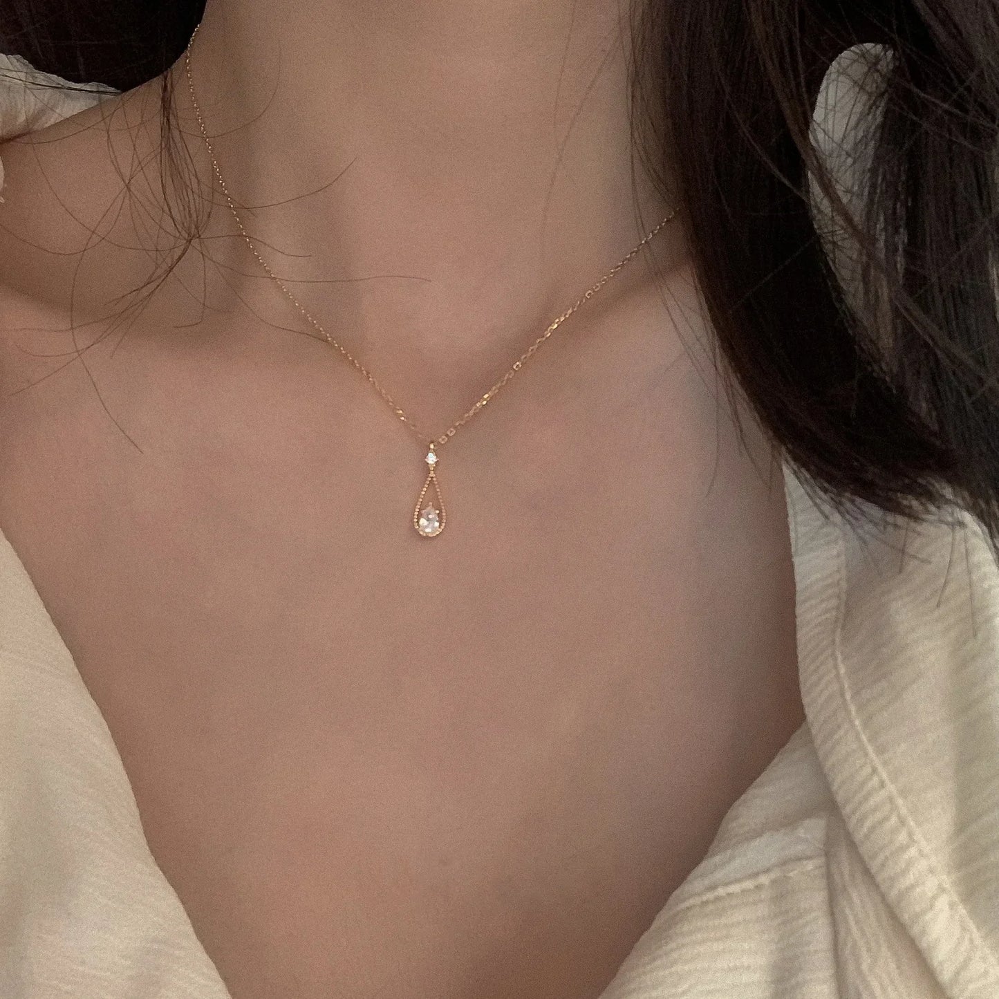 Drop Pendant Necklace