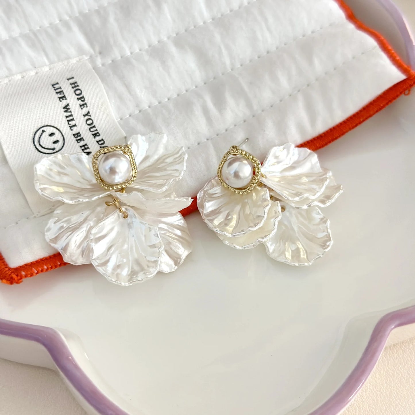 Glossy Drop Earrings