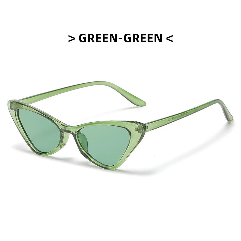 Oval Acetate Sunglasses