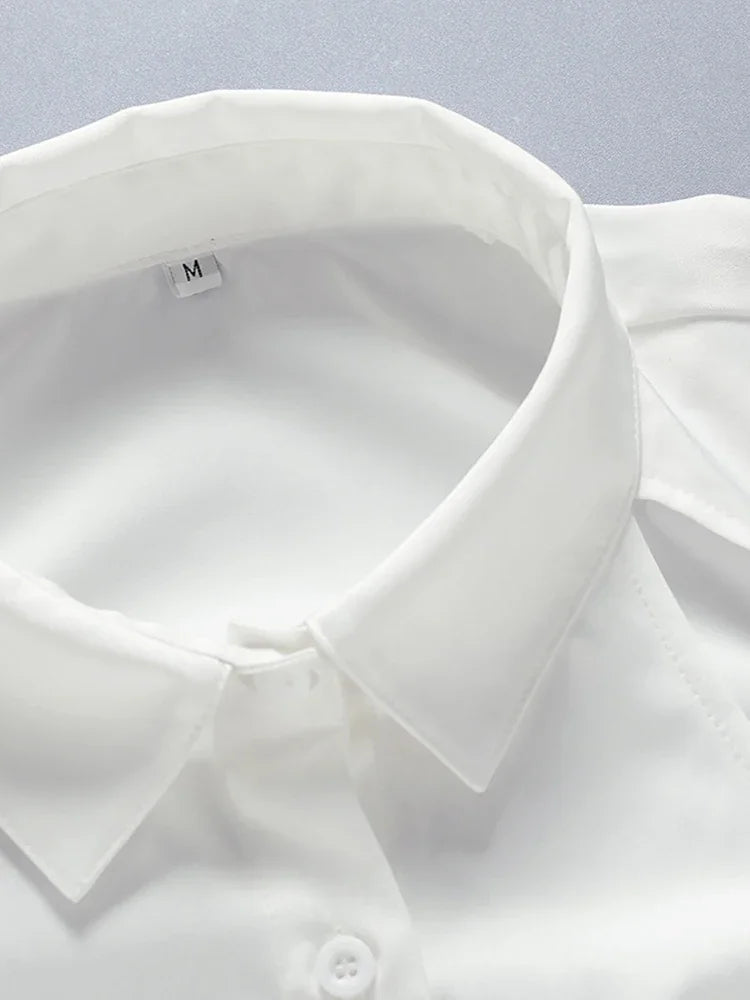 High Street Button-Up Blouse