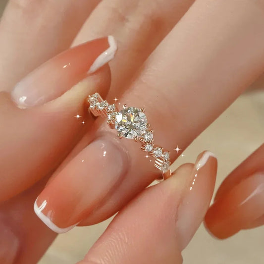 Creative Zircon Ring