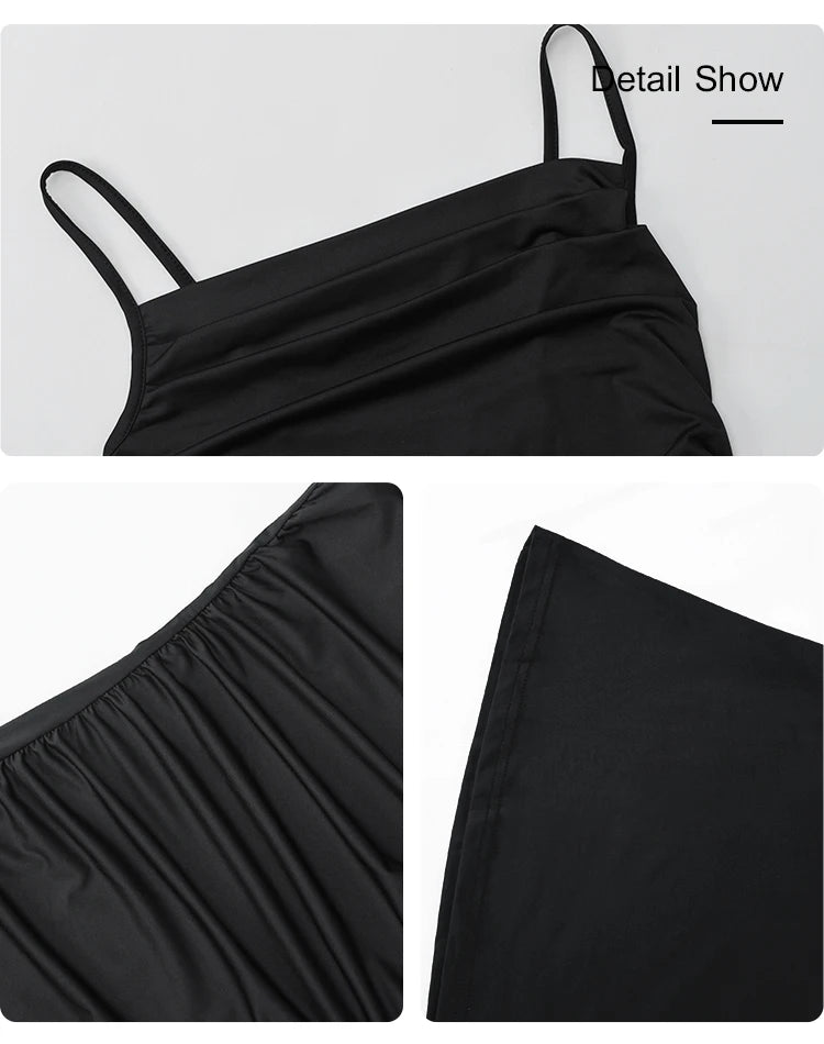 Strapless Ankle-Length Dress