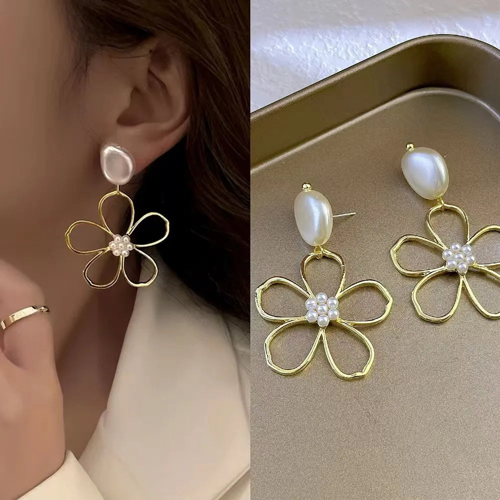 Plant Drop Earrings